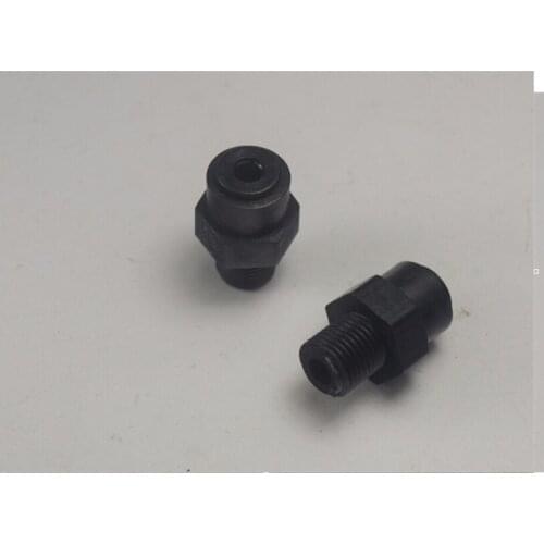 Black Color M10 threaded bowden coupling(1.75mm filament) for 2*4 m tube for DIY Reprap Mendel Prusa i3 3D printer