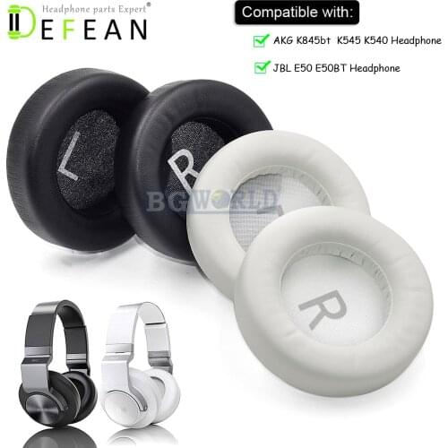 Defean 90mm / 3.54 inch Earpads Cushion Replacement L R Ear Pads for JBL E50BT E50 BT S500 S700 Headphone