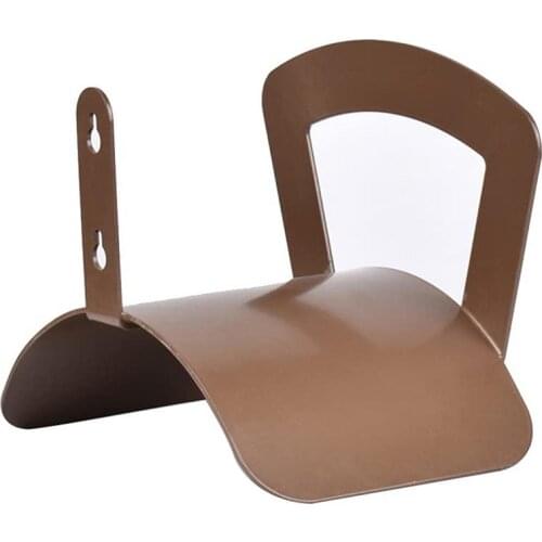 Iron Graden Hose Holder Rack Water Pipe Bracket Garden Braces Decorative Heavy Metal Wall Mount Garden Watering Hose Hanger