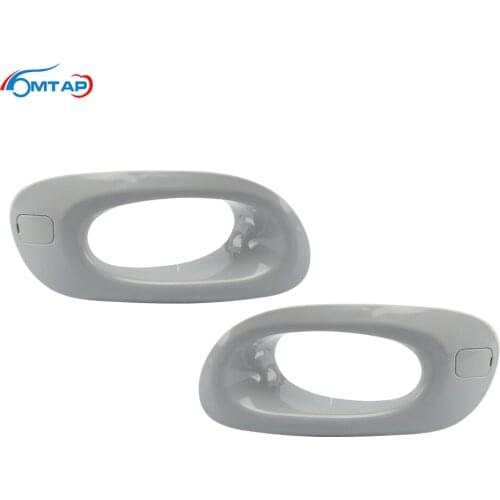 MATP Front Bumper Fog Light Cover For HONDA FIT JAZZ 2012 2013 2014 Foglight Hood OEM:33956-TF0-J51 33906-TF0-J51 No Color