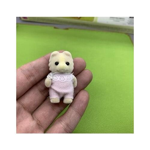 Geniune Sylvanian Doll Families Dollhouse Animal Figures furniture set clothes house food without package