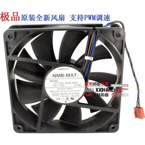 Nmb 12cm 0.72a line isothermia pwm fan 12025 4710kl-04w-b56