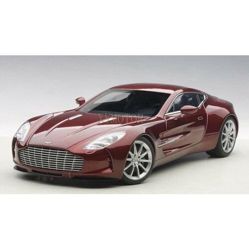 New 1:18 AUTOart 70245 For ASTON MARTIN ONE 77 Diecast Model Car DIAVOLO RED/Blue Gift Collection Ornament Display Metal,Plastic