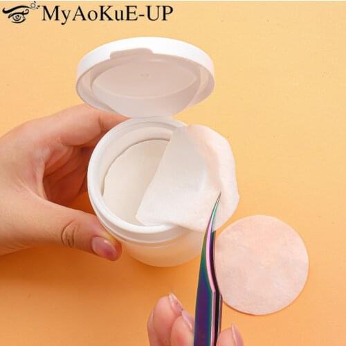 1 barrel Makeup Cotton pad Disposable washable cleansing wipe Cosmetic Cotton Round matting wipes remover Skin Care Nursing Pad