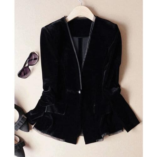 ONEIGHTWENTY Women's Velvet Trouser Suits