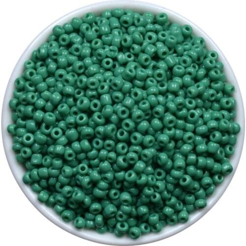 Wholesale 1000pcs Deep Green Czech Glass Seed Beads Mixed About 3mm for Jewelry Making Bracelet Necklace