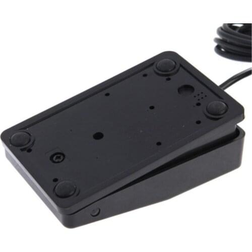 Plastic USB Single Foot Switch Pedal Control Pre-Progr Key for Keyboard Mouse PC R9UA