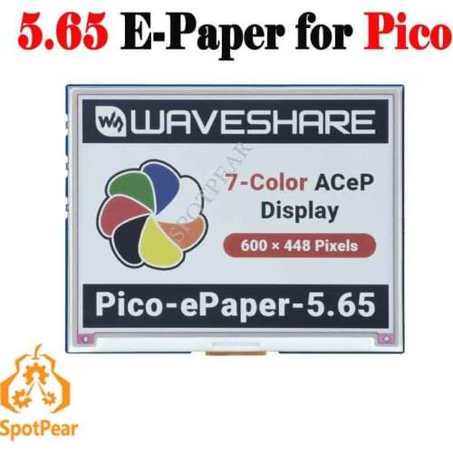 Raspberry Pi Pico 5.65inch E-Paper E-Ink Display 5.65 inch color electronic ink screen 600 × 448