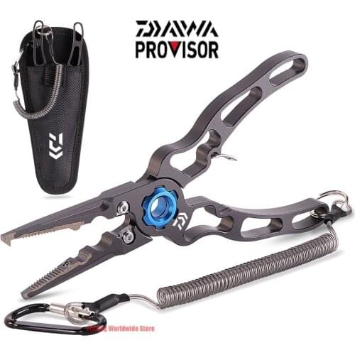 Hook Remover Braid Line Cutting Daiwa Fishing Pliers Titanium Alloy Clamp Head Fishing Gear Saltwater Resistant Fishing Tool