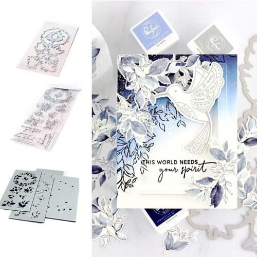 Wreath Letters Stamps And Dies Stencils New2021 Scrapbook Diary Decoration Stencil Embossing Template Diy Greeting Card Albums