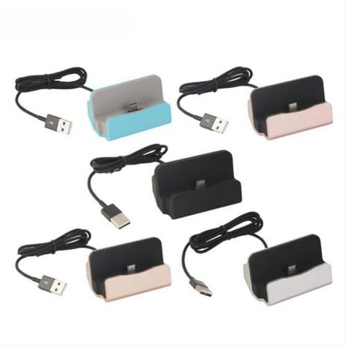 Type-C Micro USB Dock Charger Stand Adapter For XiaoMi Mi6 Samsung S8 S7 S6 edge Meizu Huawei P8 P9 P10 Lite Plus Lenovo LG HTC
