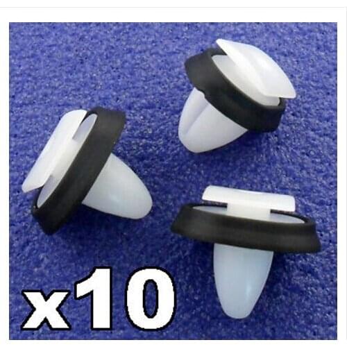 10x For Fiat Ducato Exterior Side Moulding Rub Bumpstrip / Lower Door Trim Clips