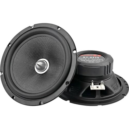 2Pcs 6.5Inch Portable Audio Car Speakers 4 8 Ohm 60W Full Range Music Speaker DIY HIFI Home Theater Sound System Surround Sound