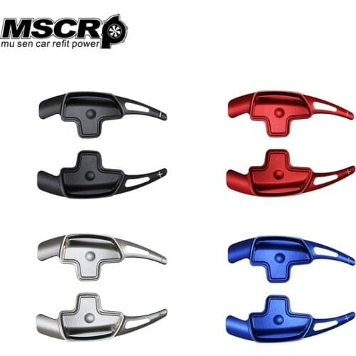 Car Steering Wheel Paddle Shift Extension Shifters DSG Car Sticker for Mercedes Benz AMG A45 C63 CLA45 GLE GLA CLS GLS W205 W213