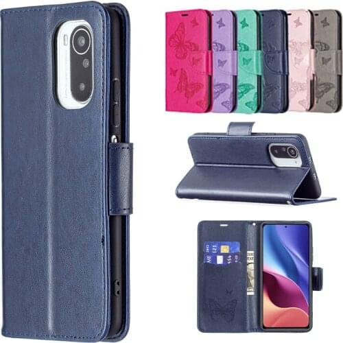 Luxury Fashion Flip Leather Phone Case For Xiaomi Mi 11i 10T Lite Note 10 CC9 Pro POCO M3 F3 X3 Nfc With Card Slot Bracket Cases