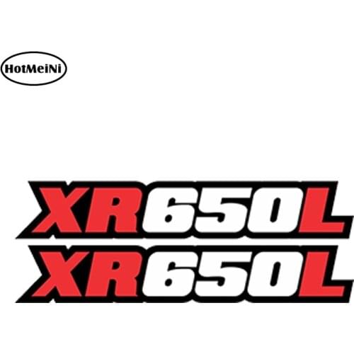 HotMeiNi 13cm x 2.5cm 2x Car Styling XR650L Decals Graphics Swingarm Stickers Mx Dirtbike Car Sticker Waterproof Accessories
