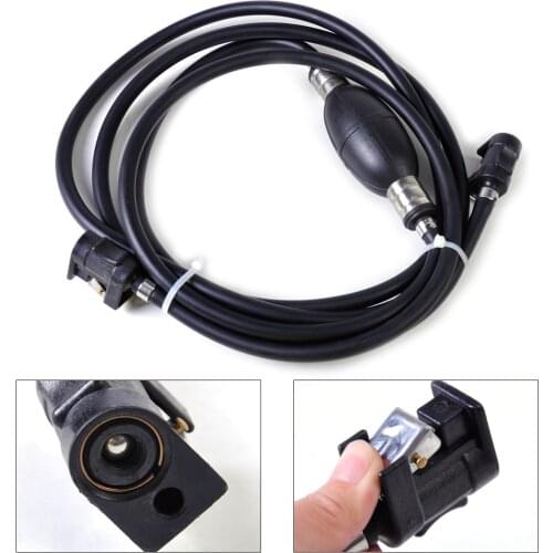 DWCX 6Y1-24306-55 Fuel Line Hose Primer Bulb Kit Outboard And Tank Connectors for Yamaha Mariner Johnson Mercury Outboard Motor