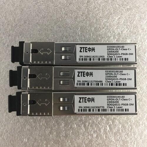 ZTE C300 C320 OLT CLASS B + C + C + + Transceiver module SFP Modules GPON with single mode GPON OLT for ZTE