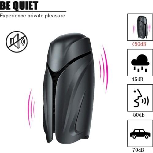 Male Masturbator Penis Delay Trainer Vibrator Delay Ejaculation Stimulate Glans Vibrating Massager Pussy Sex Toys for Men