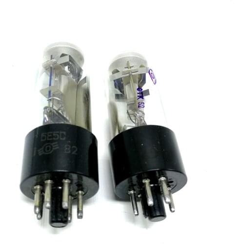 New original box Soviet 6E5C cats eye tube 6e5c tube substitution EM34 / 35 tube collection