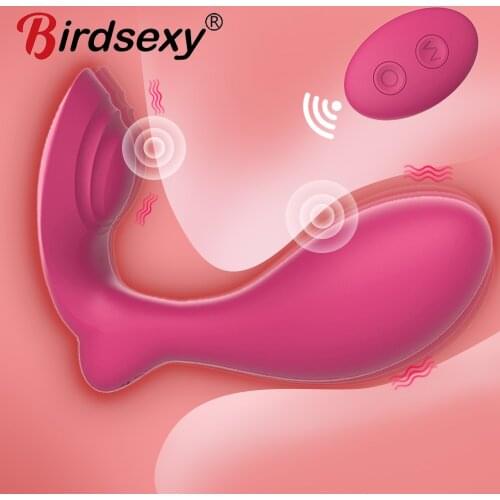 Remote Control Double Vibrators For Couple Wearable Dildo Female G Spot Stimulator Massager Masturbator Adult Sex Toys For Women