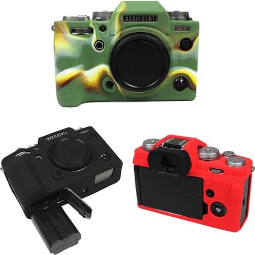 Rubber Silicone case Camera bag cover For Fuji Fujifilm XT4 X-T4 DSLR digital camera Protective Body Case shell portable