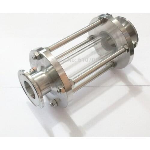 1" 25MM Flow Sanitary Sight Glass Tri Clamp Type Stainless Steel SS304 New Ferrule OD 50.5mm
