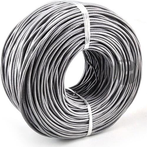 CAT5 Round Ethernet Cable Cat 5 Lan RJ 45 30m/50m/100m Ethernet Lan Cable Network Patch Cord for Laptops Router Internet Cable