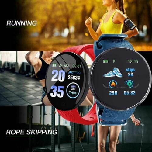 Smart Watch Sports Pedometer Men Women Fitness Tracker Blood Pressure Monitoring SmartWatch For Android IOS