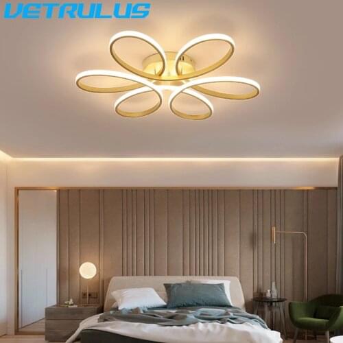 Modern Led Chandelier Lighting for Living room Bedroom Indoor Lamp lustre aluminum body chandelier lamp lampadario dero