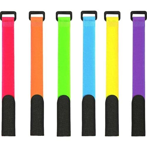 10Fishing Rod Tie Strap Belt Tackle Reusable Wrap Band Pole Anti-slip Holder