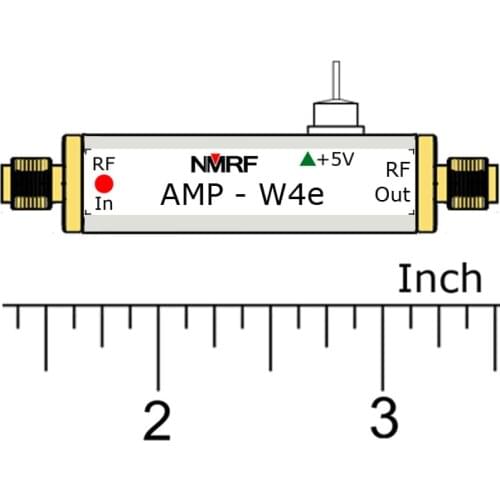 2 ~ 4GHz universal low noise and high gain microwave amplifier, LNA, SMA interface module