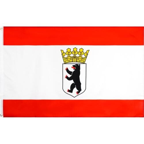 60x90cm/90x150cm/120x180cm germany state berlin flag