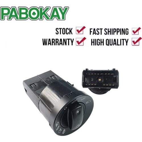 8E0941531B 8E0941531D Front Black AUTO Function Headlight Foglights Switch Control for Audi A4 B6 B7 2002