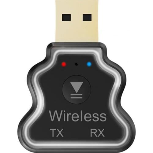 Bluelans 2021 New M10 Wireless Adapter 3-in-1 Bluetooth 5.0 Mini 3.5mm/USB Transmitter Receiver Dongle for Cars