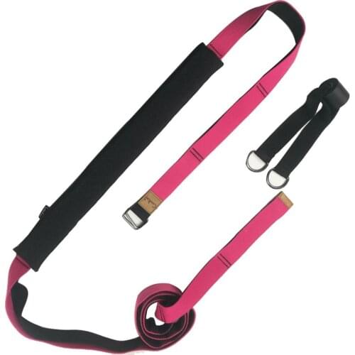 Flexibility Stretching Yoga Stretcher Strap for Ballet Cheer Dance Gymnastics Trainer Comfort Design Yoga Stretch Belt Yoga