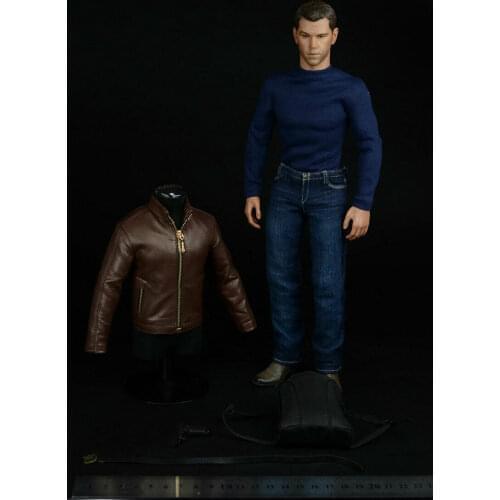 Toy Center CEN-M02 1/6 Scale Soldier Agent of Leather Suits Model for 12" Figure