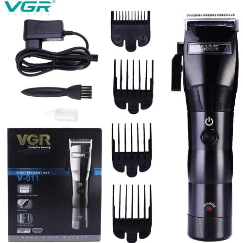 VGR Professional Electric Hair clipper Rechargeable Breard Trimmer Cordless Shaver Trimmer Barber Hair Cutting Machine EU Plug