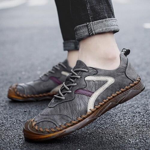 Breathable leather Moccasins white 2020 shoe summer sneakers zapatillas zapatos 48 loafers de cuero man genuine classic fashion