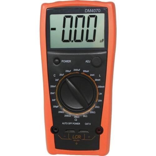 Original High Quality Digital Multimeter LCR High Accuracy 20H 2000uF Inductance Resistance Capacitance Meter Electrical Tester