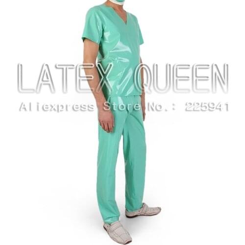 Nature latex uniform suits for man