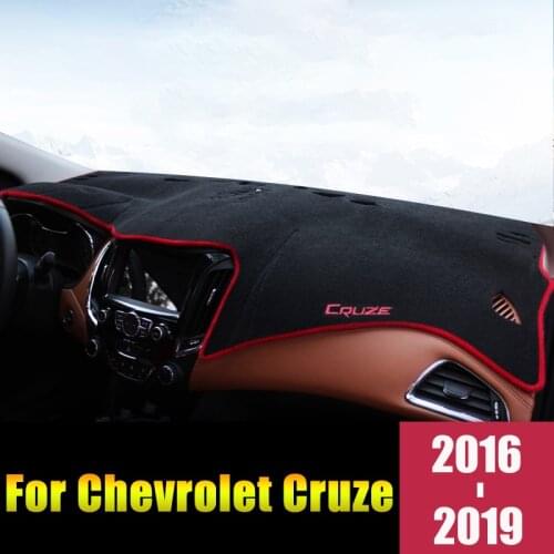 For Chevrolet Cruze 2009-2014 2015 2016 2017 2018 2019 Car Dashboard Cover Mat Sun Shade Pad Instrument Panel Anti-UV Carpets