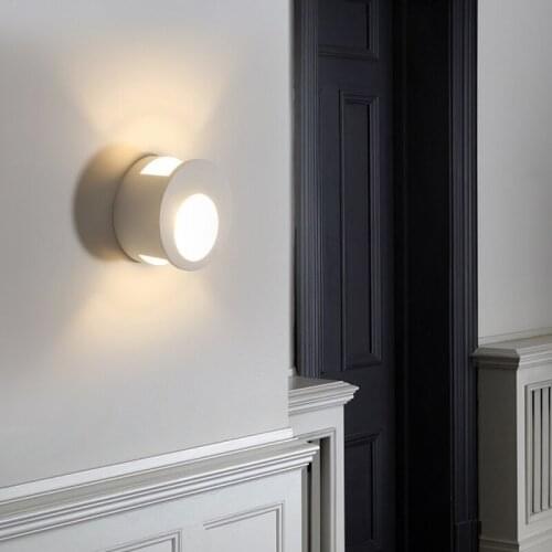 DONWEI 10W LED Indoor Lighting Wall Lamp Modern Gypsum Home Lighting Decoration Sconce Lamp 6W 85-265V For Bedroom Corridor