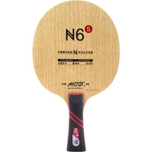 Yinhe N6 N6S N-6 Wooden (N 6Attack+Loop OFF Table Tennis Blade for PingPong Racket