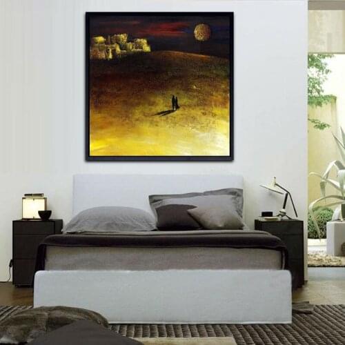 Abstract Art Canvas Print Modern Wall Art Oil Paintings HD Printed Pictures Unfrsmed Home Decor For Living Room