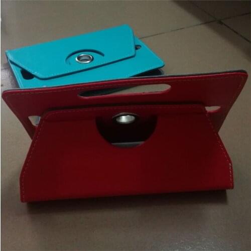 Myslc 360 Degree Rotating Cover for Dell Venue 7 3000 (3740) 7 Inch Tablet PU Leather Protective Case