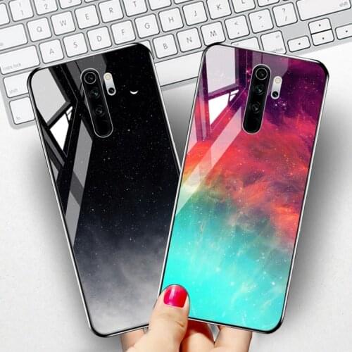 Tempered Glass Case For Xiaomi Redmi Note 8 Pro Cases Bumper For Xiaomi Redmi Note 7 K20 5 6 7A 6A Mi 9T Pro Plus Cover Coque