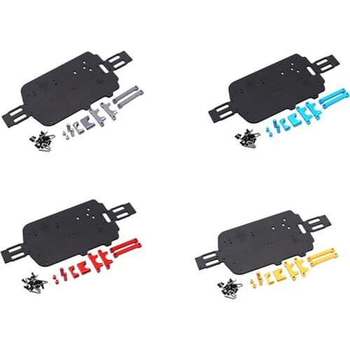 Upgrade Carbon Fiber Chassis Parts for WLtoys A959 A979 A959B A979B 1/18 RC Car Replacement
