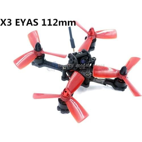 FPV DIY Mini 112mm frame Mini Brushless X3 EYAS 112 frame Multirotor Racing Frame Carbon Fiber 1306 for Gift 3045 blade propelle