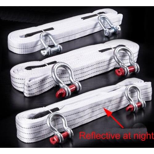 Truck trailer rope thickened off-road vehicle trolley truck towing rope towing hook Trailer with 18 ton trailer hook